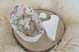 Cocon prematuur Wit met veldbloem