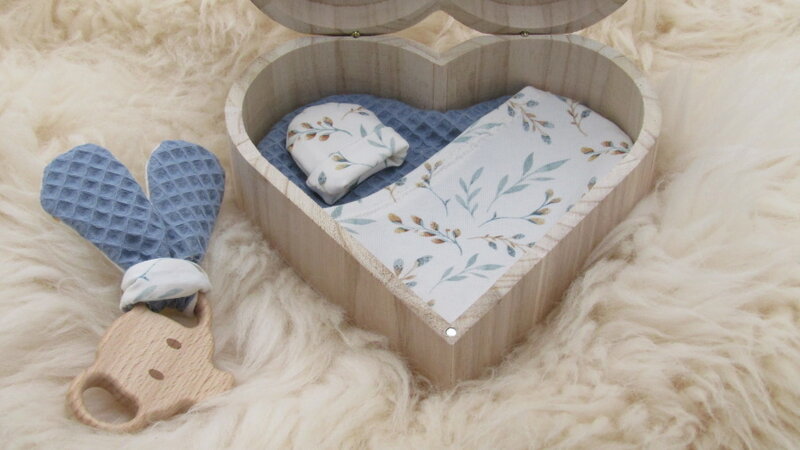 Neokistje Hart Blauw takje
