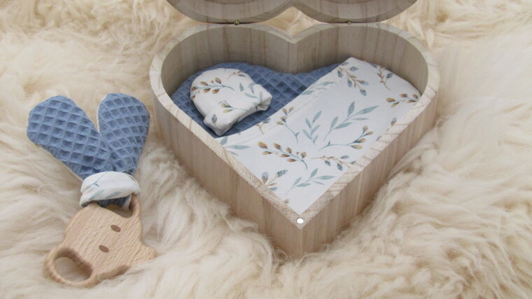 Neokistje Hart Blauw takje