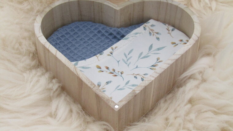 Neokistje Hart Blauw takje