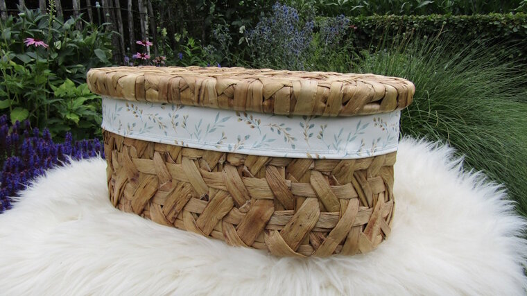Mandje - Rotan - 45cm - wordt mandje met deksel