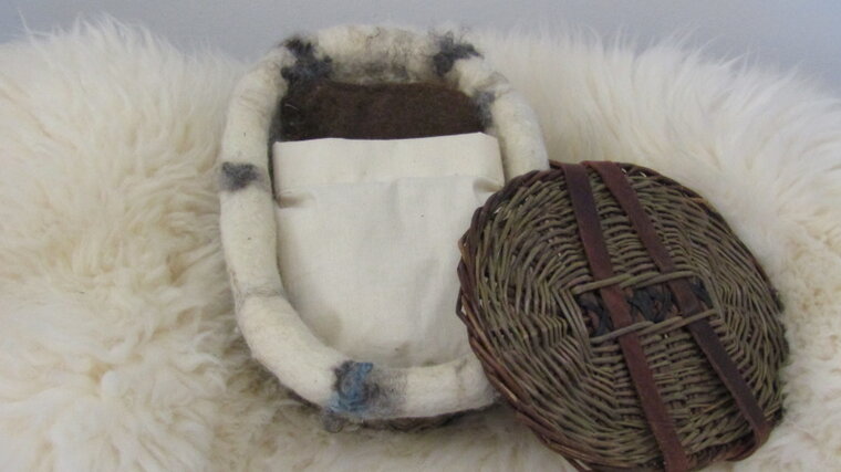 Wilgenmandje Kindergrafmandje 25 cm
