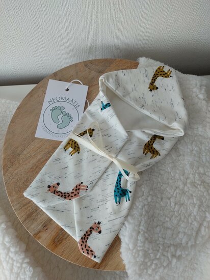 Omslagdoek cr&egrave;me (vlinderkindje)