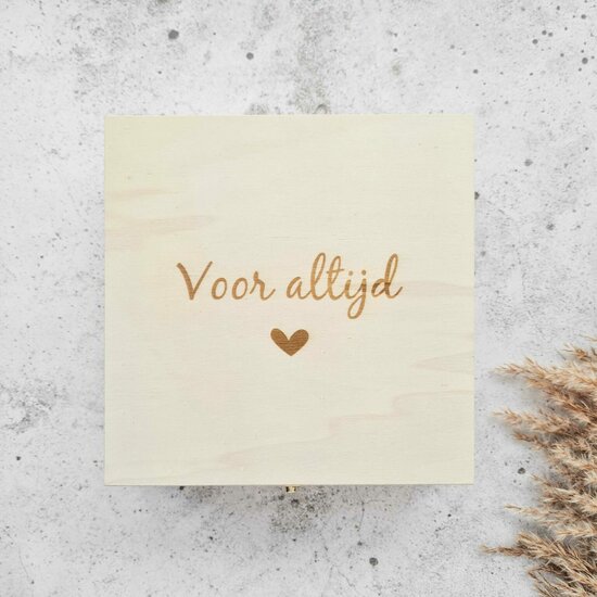Bewaarkistje - voor altijd 