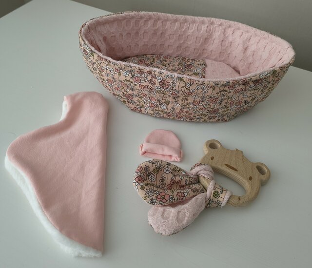 Cocon roze bloemmetje 