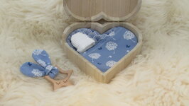 Neokistje Hart Blauw