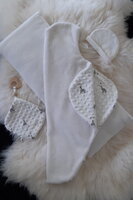 Kistje groot - Ecru met giraf