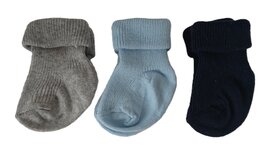 Prematuur sokje donkerblauw 5 cm 